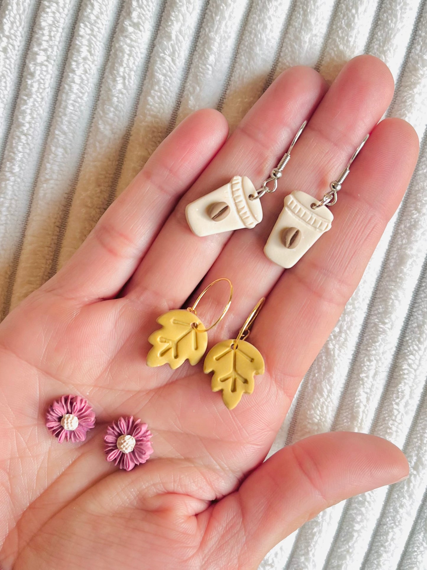 1.2 Fall Flower studs