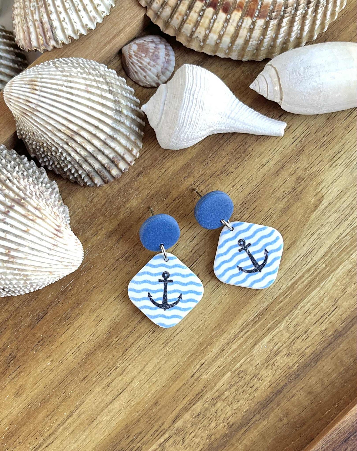0.3 Nautical earrings, nautical jewelry