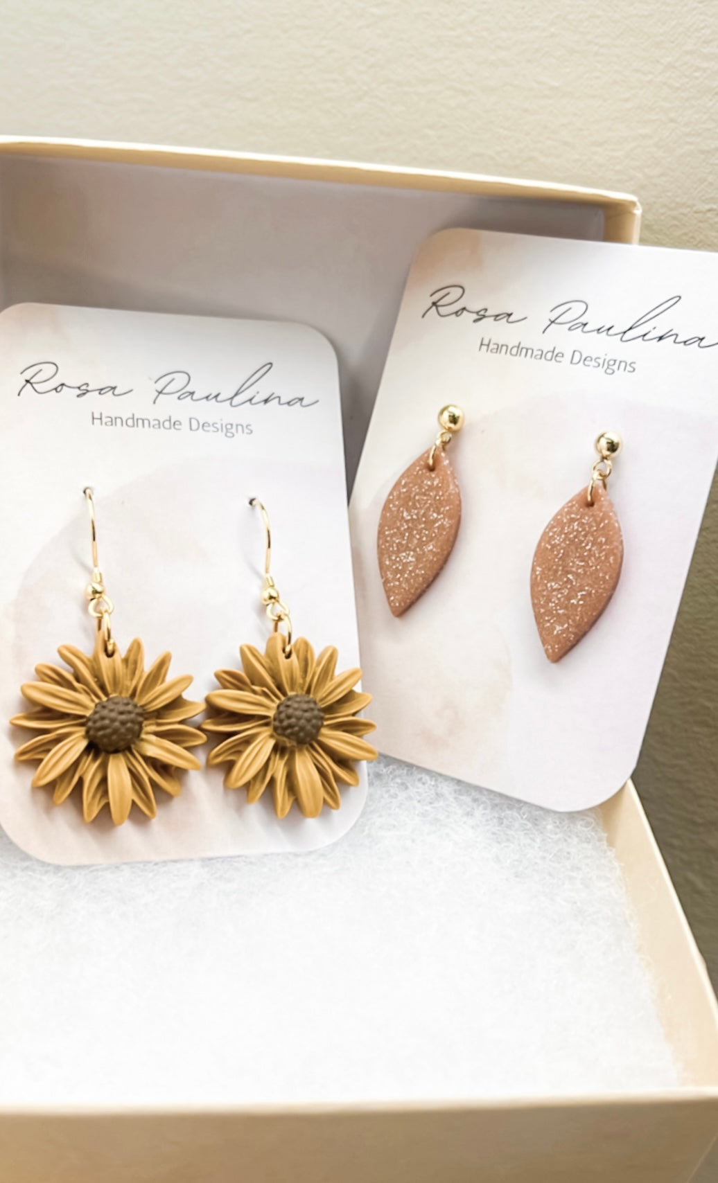 1.3. Aster flower, lightweight earrings, Fall colors, everyday wear