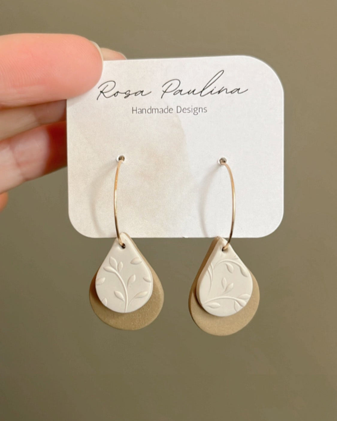 a. Drops on a hoop, lightweight earrings, everyday wear jewelry