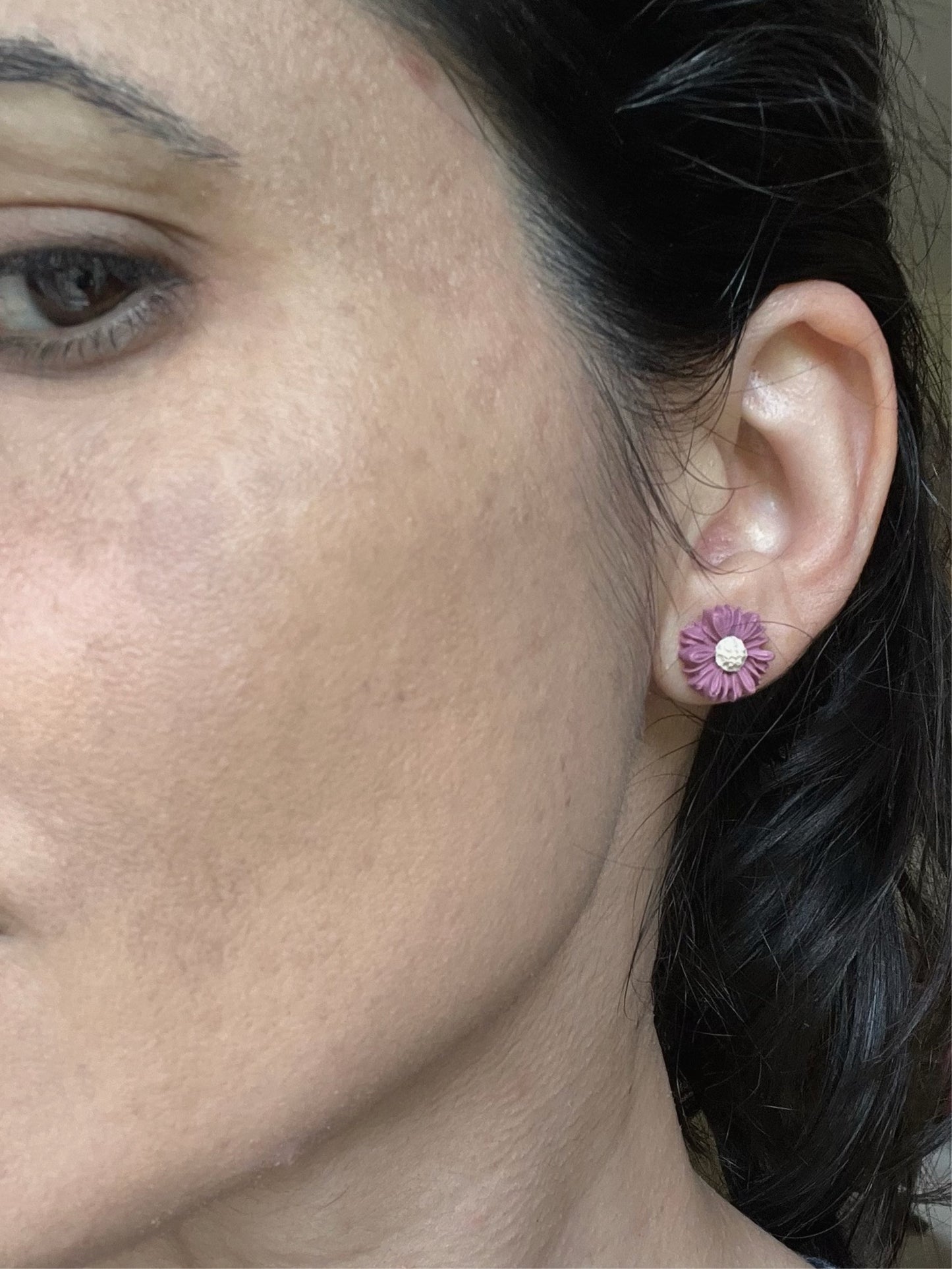 1.4 - Flower earring studs