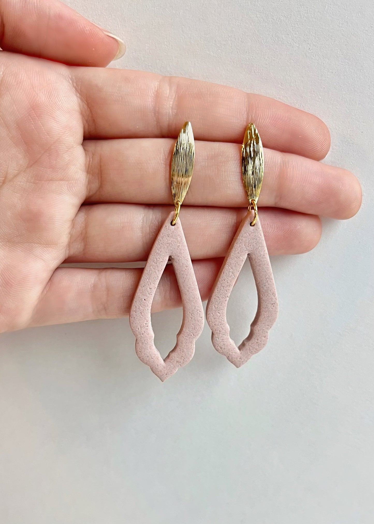 a. Liliana, lightweight earrings, everyday wear jewelry, romantic style, statement earrings