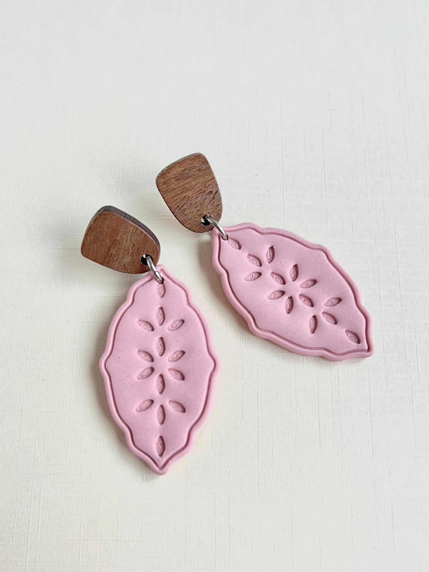 .  Handmade earrings, polymer clay jewelry