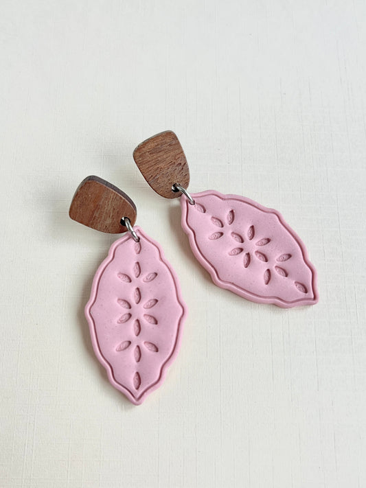 .  Handmade earrings, polymer clay jewelry