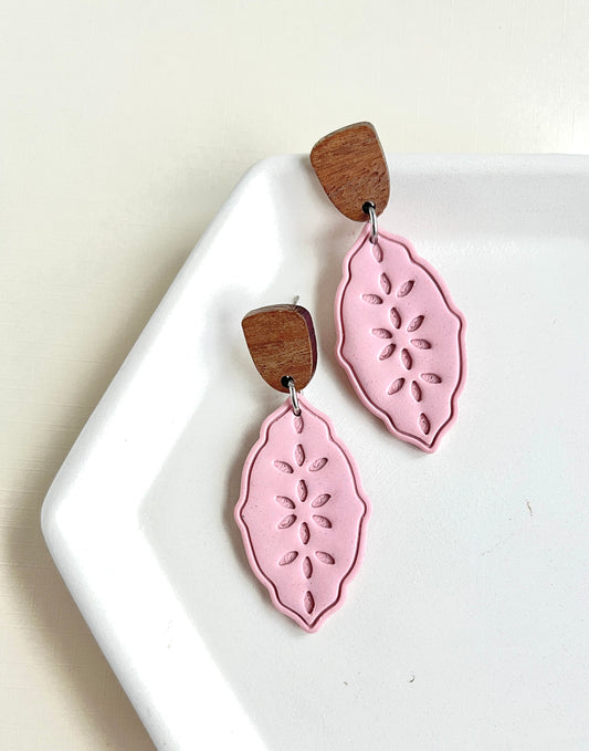 .  Handmade earrings, polymer clay jewelry