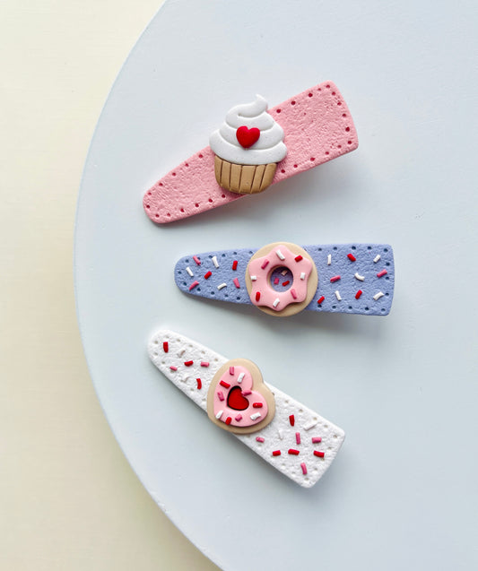 .  Hair clips, hair barretes