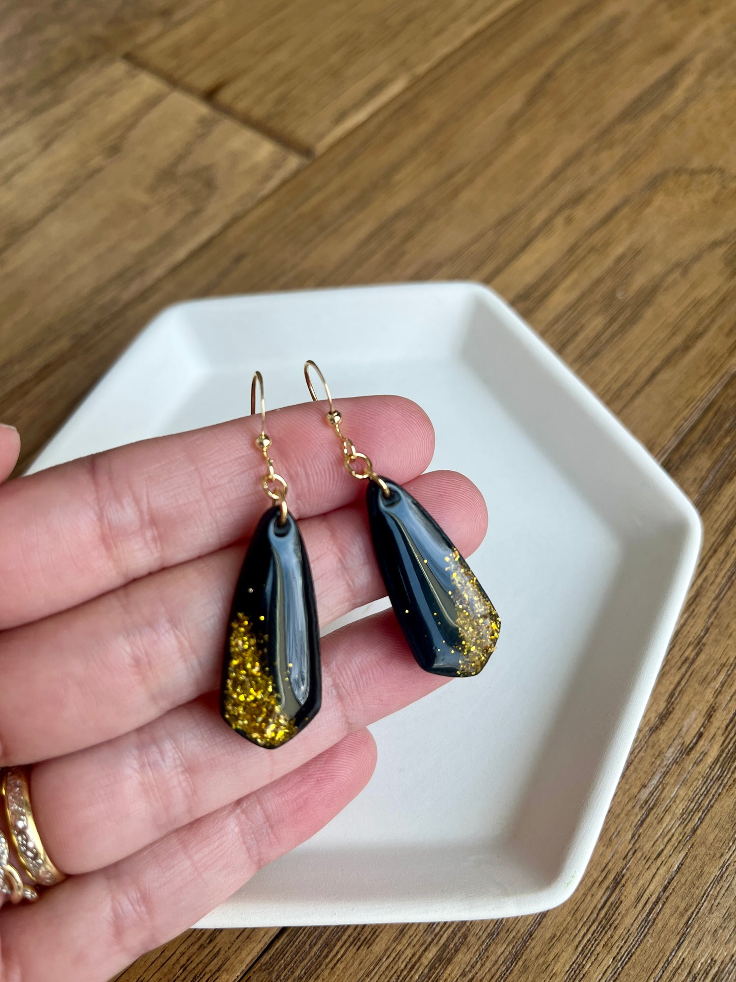 1. Elegant handmade earrings